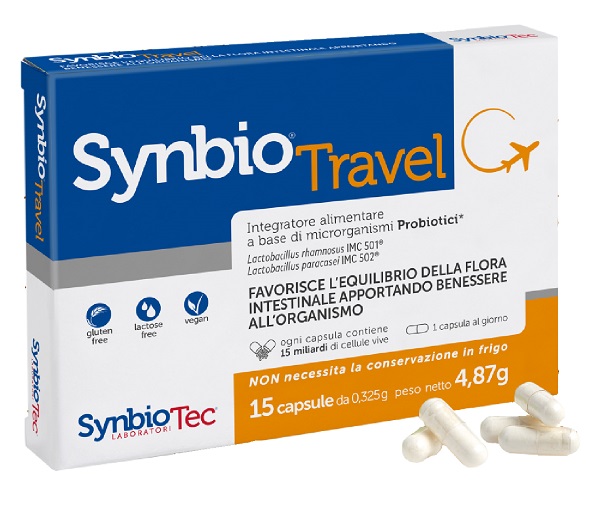SYNBIOTRAVEL 15 CAPSULE - Fontenova srl