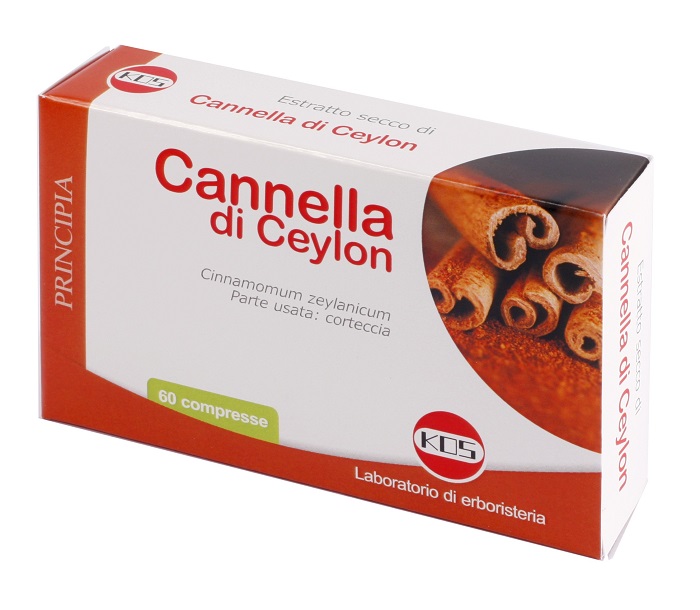 CANNELLA ESTRATTO SECCO 60 COMPRESSE - Fontenova srl