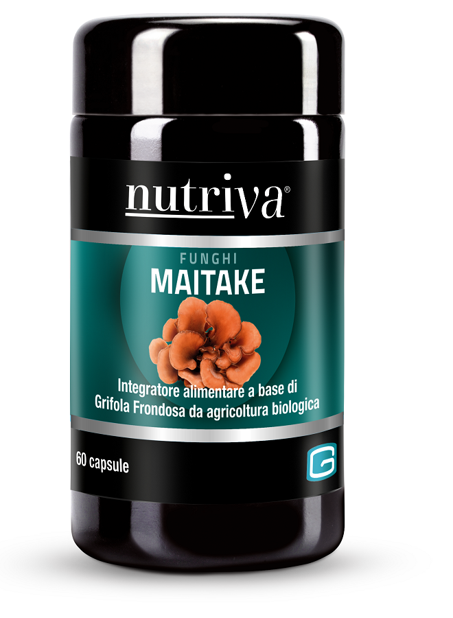 NUTRIVA MAITAKE BIO 60 CAPSULE - Fontenova srl