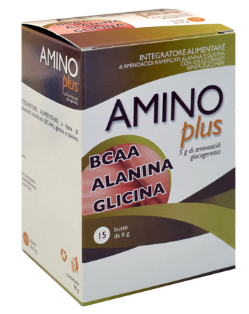 AMINOPLUS ARANCIA 15 BUSTE 6 G - Fontenova srl