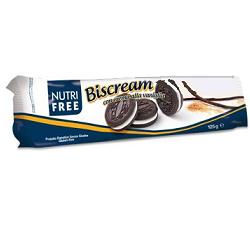 NUTRIFREE BISCREAM CON CREMA ALLA VANIGLIA 125 G - Fontenova srl