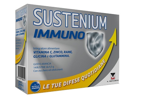 SUSTENIUM IMMUNO ENERGY 14 BUSTINE DA 4,5 G - Fontenova srl