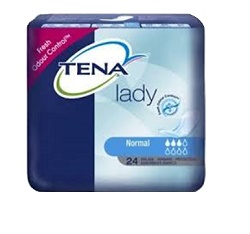 PANNOLONE SAGOMATO TENA LADY NORMAL 12 PEZZI - Fontenova srl