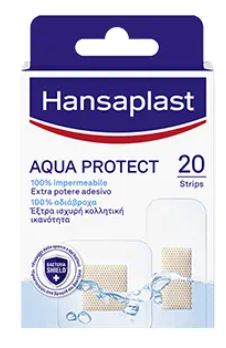 CEROTTO HANSAPLAST AQUA PROTECT 20 PEZZI - Fontenova srl