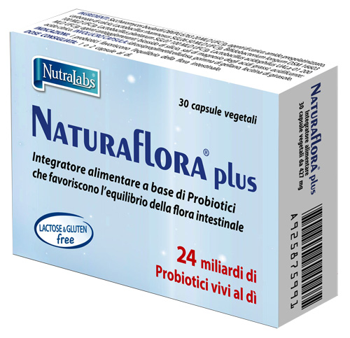 NATURAFLORA PLUS 30 CAPSULE VEGETALI - Fontenova srl