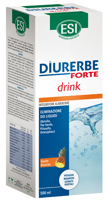 ESI DIURERBE FORTE DRINK ANANAS 500 ML - Fontenova srl