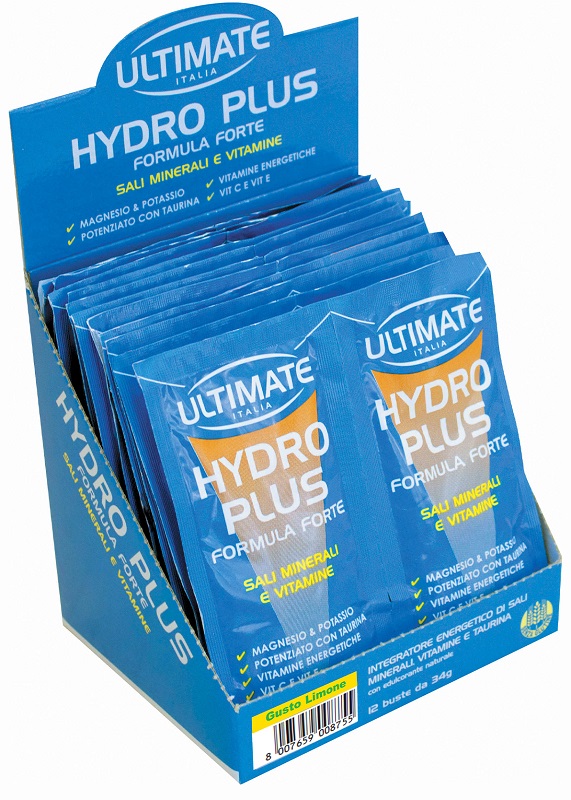 ULTIMATE HYDRO PLUS LIMONE 12 BUSTINE - Fontenova srl
