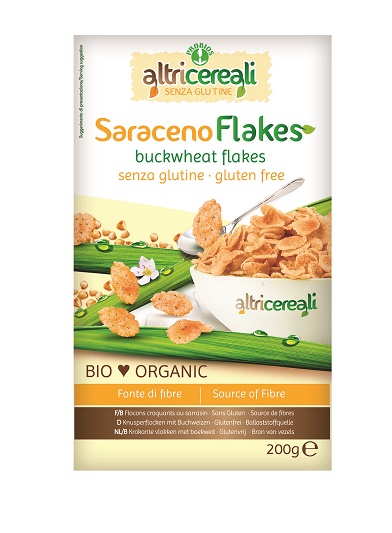 ALTRICEREALI SARACENO FLAKES BIO 200 G - Fontenova srl