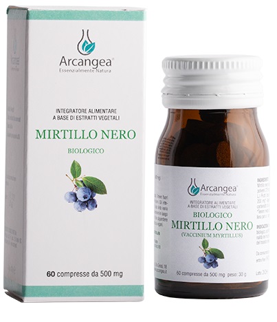 MIRTILLO NERO BIOLOGICO 60 COMPRESSE - Fontenova srl