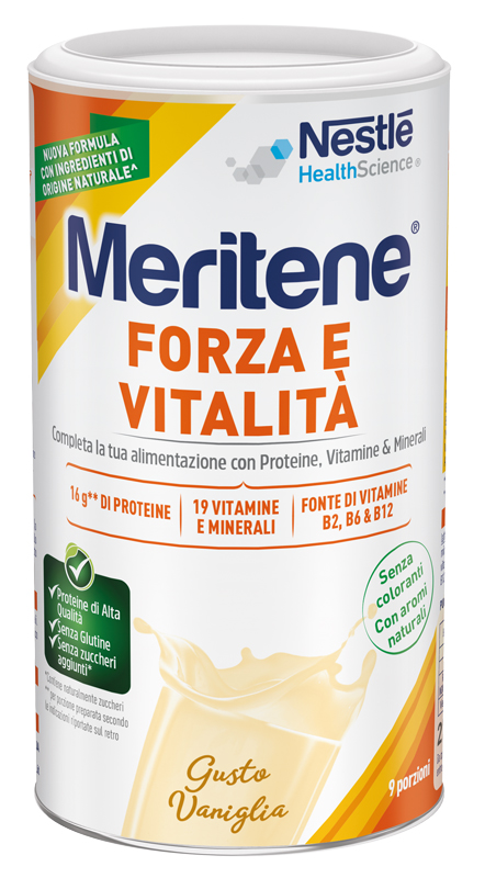 MERITENE FORZA E VITALITA' VANIGLIA 270 G - Fontenova srl