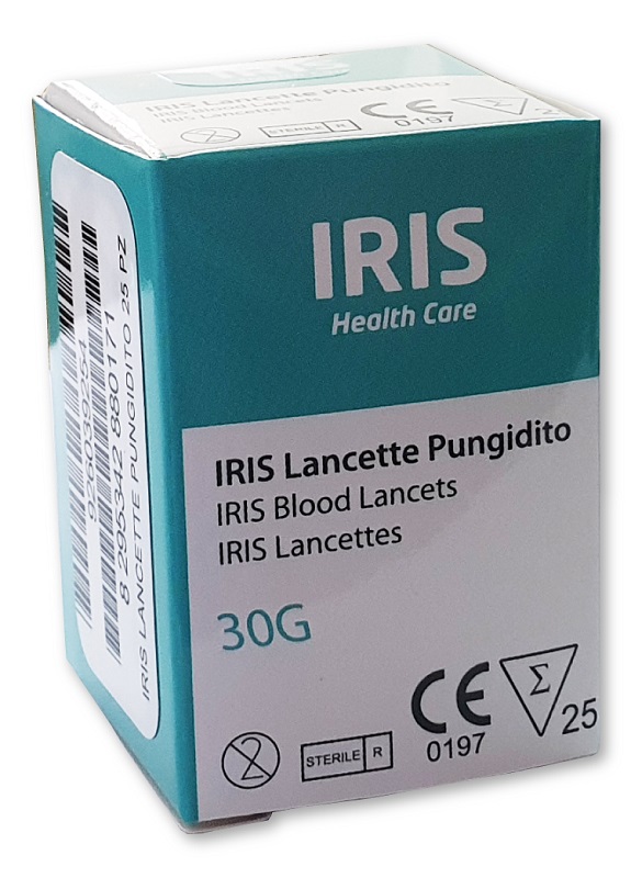 LANCETTE PUNGIDITO IRIS 25 PEZZI - Fontenova srl