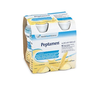 PEPTAMEN VANIGLIA 4 X 200 ML - Fontenova srl