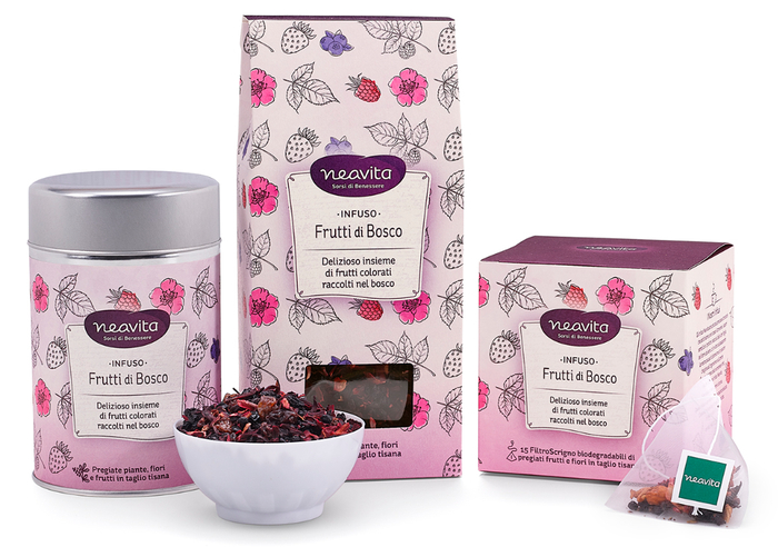 NEAVITA RICARICA INFUSO FRUTTI DI BOSCO 100 G - Fontenova srl