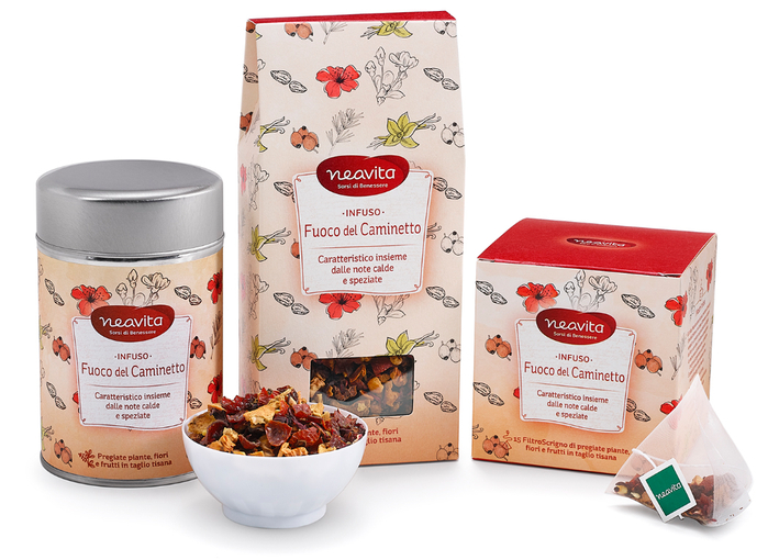 NEAVITA RICARICA INFUSO FUOCO DEL CAMINETTO 100 G - Fontenova srl