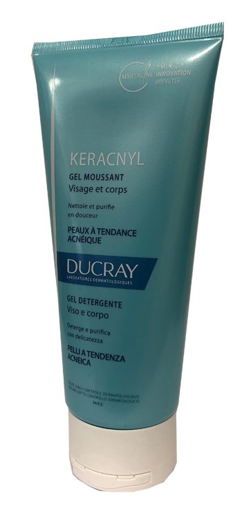 KERACNYL GEL MOUSSANT VISO CORPO 200 ML - Fontenova srl