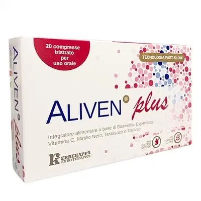 ALIVEN PLUS 20 COMPRESSE DA 1,10 G - Fontenova srl