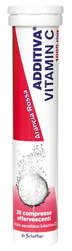 ADDITIVA VITAMINA C ARANCIA ROSSA 1G 20 COMPRESSE - Fontenova srl