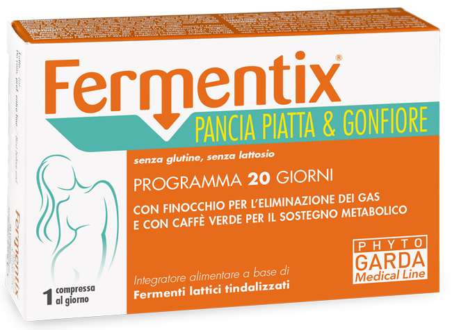 FERMENTIX PANCIA PIATTA E GONFIORE 20 COMPRESSE - Fontenova srl