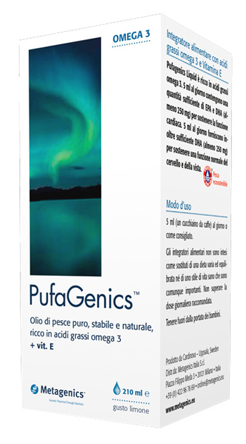 PUFAGENICS LIQUID LIMONE 210 ML - Fontenova srl