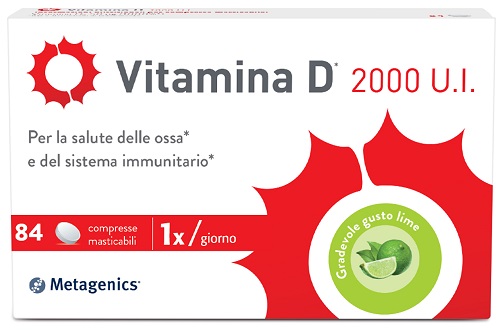 VITAMINA D 2000 UI 84 COMPRESSE - Fontenova srl