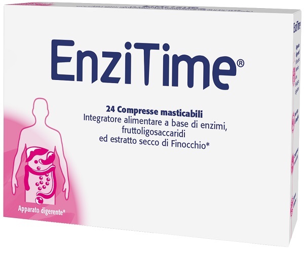 ENZITIME 24 COMPRESSE MASTICABILI - Fontenova srl