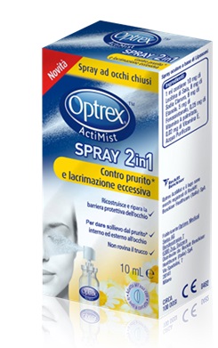 SPRAY OCULARE OPTREX ACTIMIST 2 IN 1 CONTRO IL PRURITO 1 PEZZO - Fontenova srl