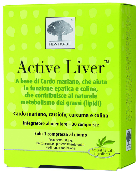 ACTIVE LIVER 30 COMPRESSE - Fontenova srl