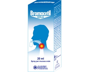 BROMACETIL GOLA SPRAY 20 ML - Fontenova srl
