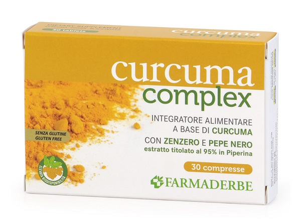 CURCUMA COMPLEX 30 COMPRESSE - Fontenova srl