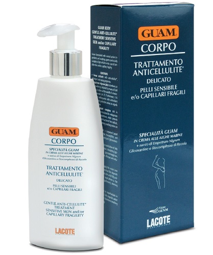 GUAM CREMA CORPO TRATTAMENTO ANTICELLULITE DELICATO PER PELLI SENSIBILI E O CAPILLARI FRAGILI 200 ML - Fontenova srl