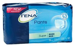 PANNOLONE A MUTANDINA TENA PANTS SUPER TAGLIA SMALL 12 PEZZI - Fontenova srl