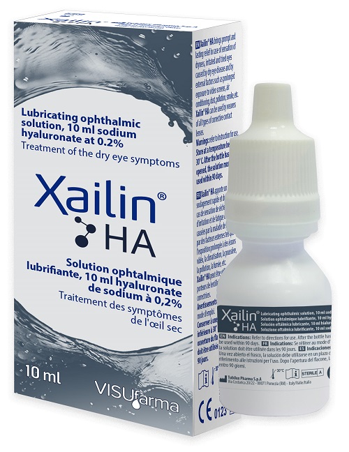 XAILIN HA GOCCE OCULARI 10 ML - Fontenova srl