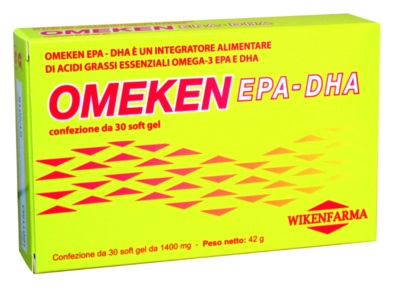 OMEKEN EPA/DHA 30 PERLE BLISTER 42 G - Fontenova srl
