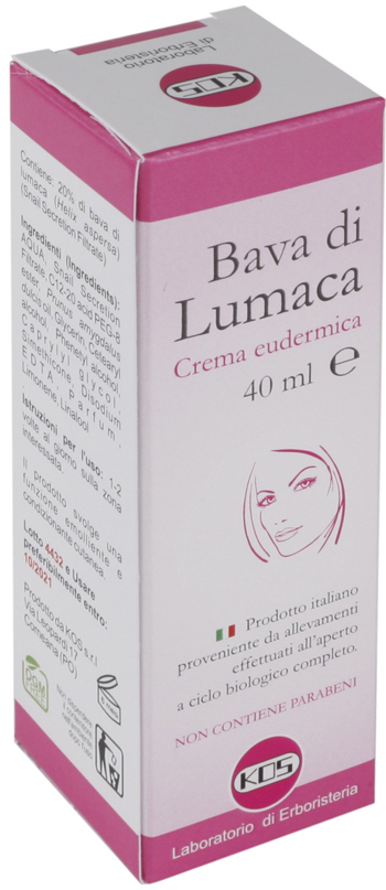BAVA DI LUMACA CREMA EUDERMICA 40 ML - Fontenova srl
