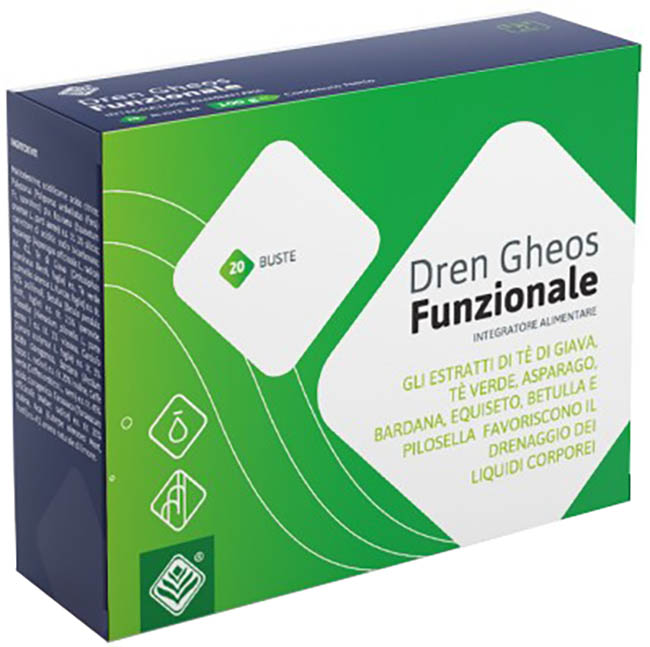 DREN GHEOS FUNZIONALE 20 BUSTINE - Fontenova srl