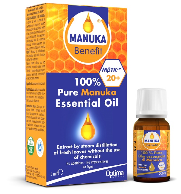 MANUKA BENEFIT OLIO ESSENZIALE DI MANUKA 5 ML - Fontenova srl
