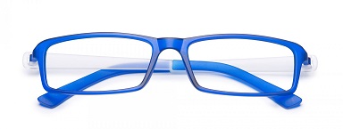 OCCHIALE DA LETTURA PREMONTATO TWINS SILVER LIGHT BLU/BIANCO +3,00 - Fontenova srl