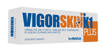 VIGORSKIN K1 PLUS CREMA PER LESIONI CUTANEE NON INFETTE 100 ML - Fontenova srl