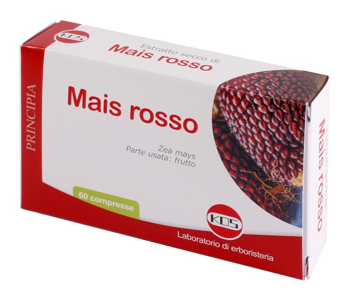 MAIS ROSSO ESTRATTO SECCO 60 COMPRESSE - Fontenova srl