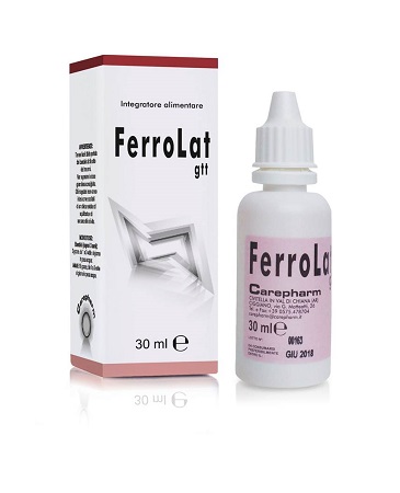FERROLAT GOCCE 30 ML - Fontenova srl