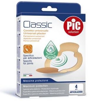 CEROTTO PIC CLASSIC ARTICOLAZIONI ANTIBATTERICO 4 PEZZI - Fontenova srl