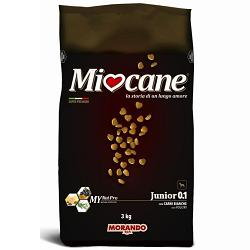 MIOCANE JUNIOR 0,1 CARNI BIANCHE 3 KG - Fontenova srl