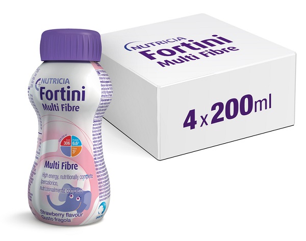 FORTINI MULTI FIBRE GUSTO FRAGOLA 200 ML - Fontenova srl