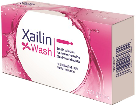 XAILIN WASH SOLUZIONE STERILE OCULARE 20 FLACONCINI 5 ML MONODOSE - Fontenova srl