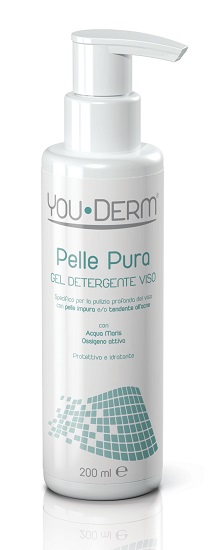 YOUDERM PELLE PURA GEL DETERGENTE VISO 200 ML - Fontenova srl