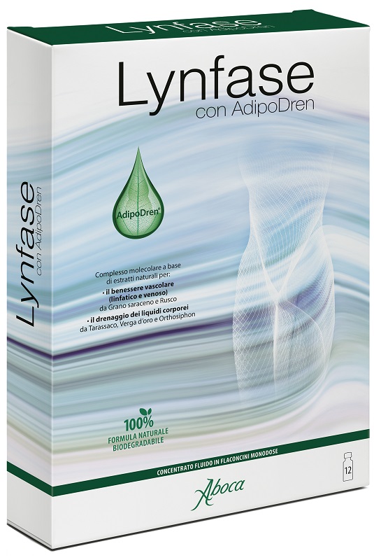LYNFASE FITOMAGRA 12 FLACONCINI 15 G - Fontenova srl