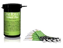 STRISCE MISURAZIONE GLICEMIA ONETOUCH SELECT PLUS 25 STRISCE - Fontenova srl