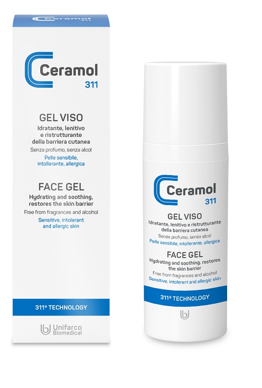 CERAMOL 311 GEL VISO 50 ML - Fontenova srl