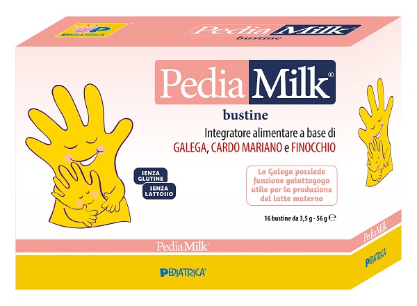 PEDIAMILK 16 BUSTINE DA 3,5 G - Fontenova srl
