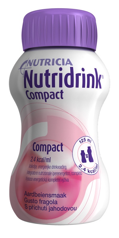NUTRIDRINK COMPACT FRAGOLA 4X125 ML - Fontenova srl